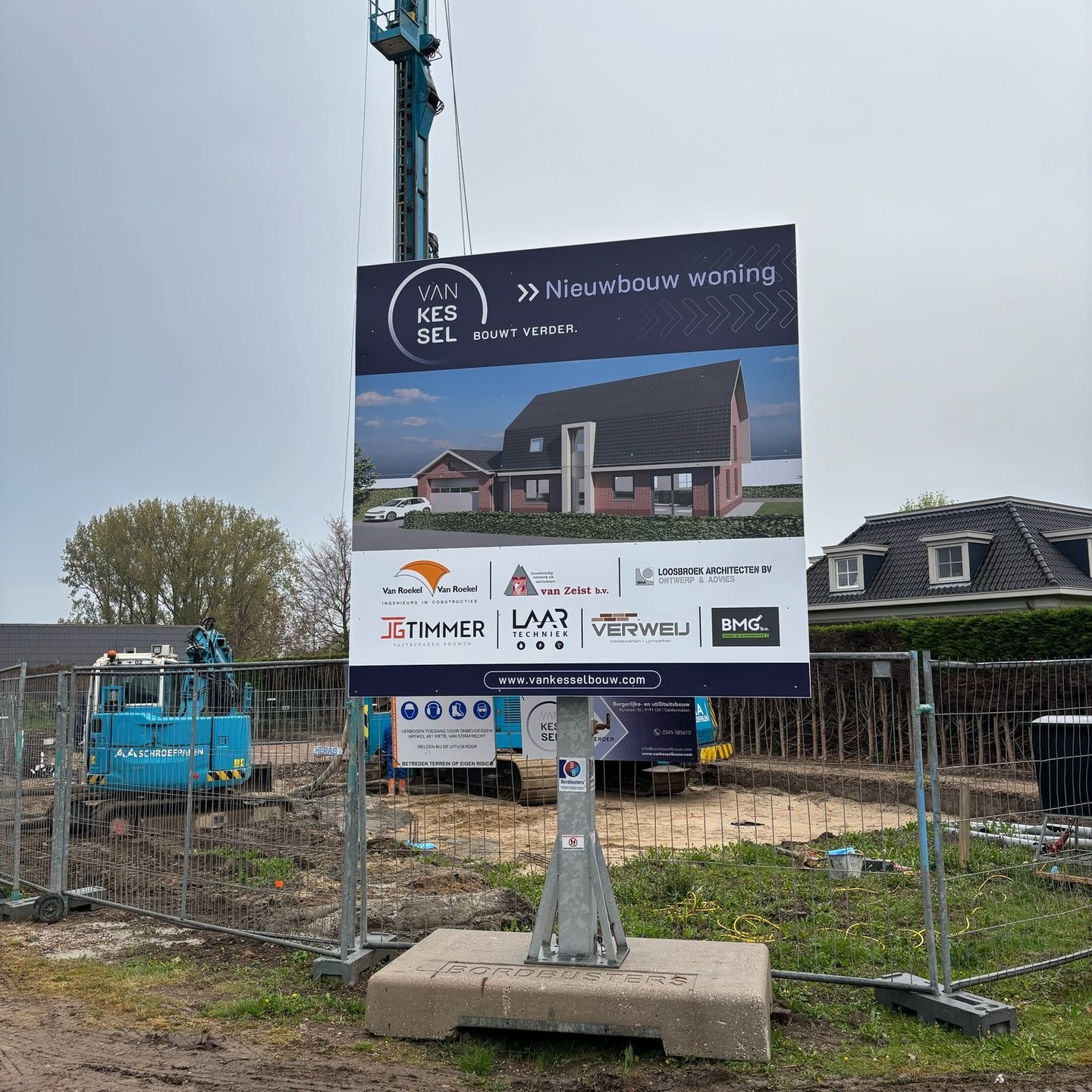 Nieuwbouw woning Kesteren #aaschroefpalen